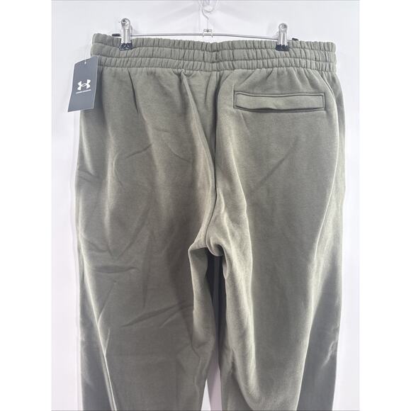 $55 Under Armour Men's Rival Fleece Joggers Size Large, Color:Marine Green NWT.. - Picture 8 of 16